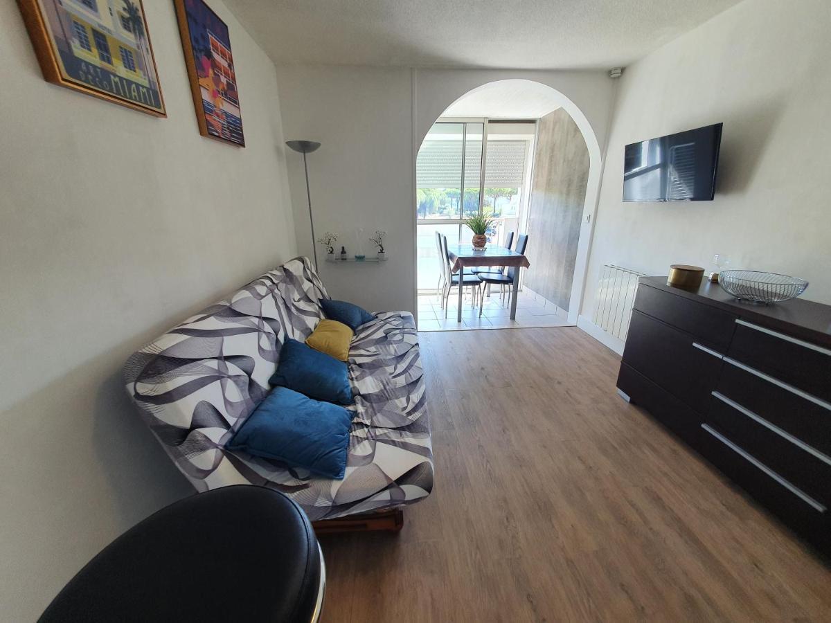 Studio Cabine Mer Et Pinede 26M2: 4Pers, Neuf, Cosy Ла-Гранд-Мот Экстерьер фото